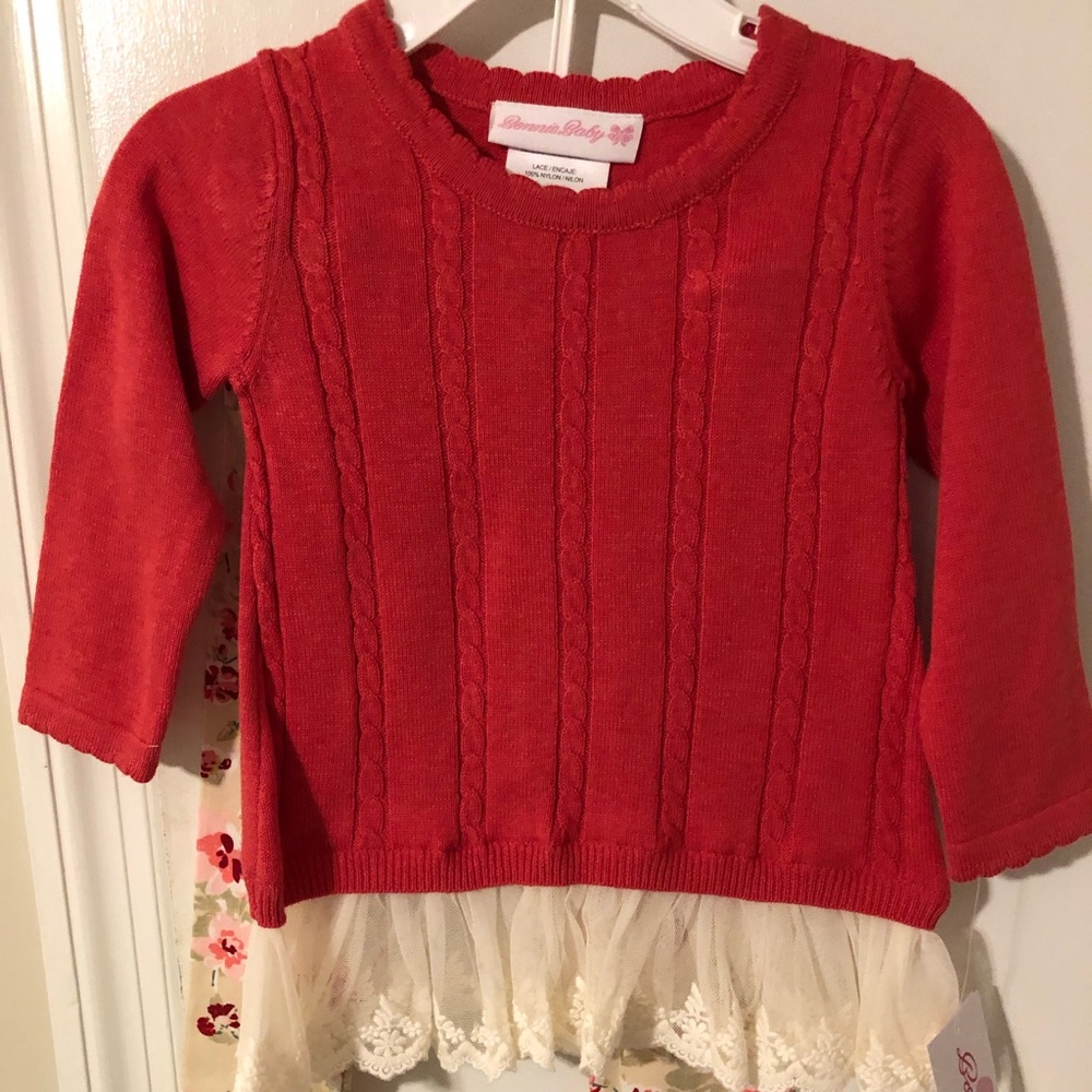 Rare Editions 2 piece red outfit.